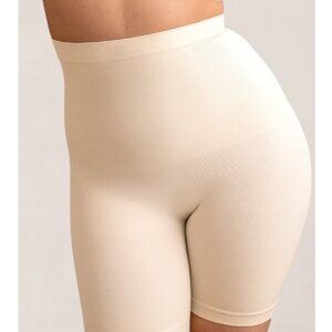 Shapermint Essentials High Waisted Shaper Short Women's 3XL‎ Beige  New 0066